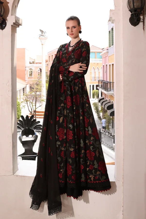 tanabana Premium Lawn Embroidered 3pc suit MC 1013